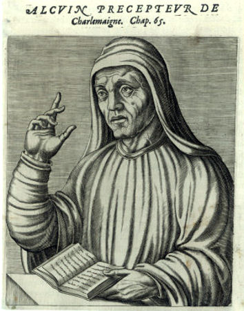 ������ (����� ������) ����. Alcuin (���. Flaccus Albinus); (��. 735�804)  
